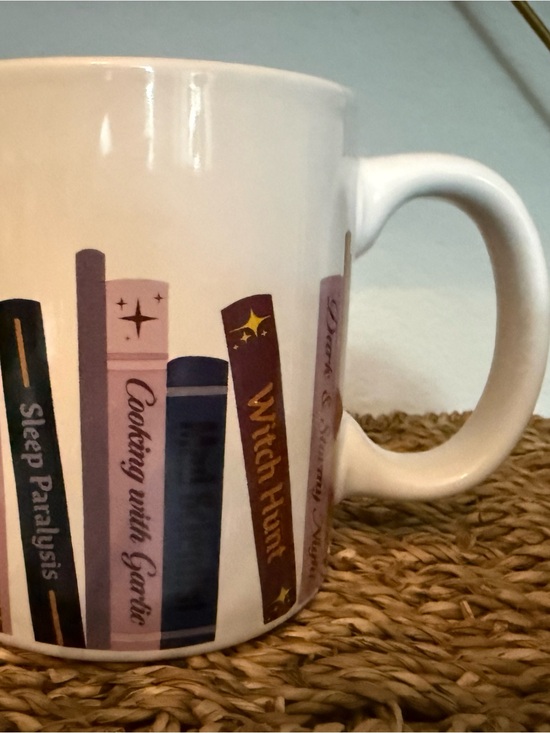 Cardigan libraries Other - Spook Your Shelf Gothic Tropes Bookshelf Coffee Mug